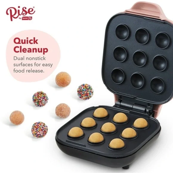 Rise by Dash Donut Bite Maker in Pink NEW - Picture 4 of 6